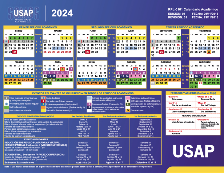 Calendrier Usap 2024 2025