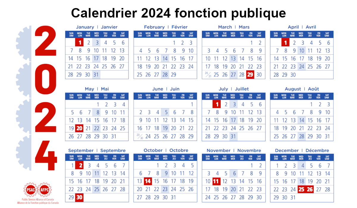 Calendrier 2024 Fonction Publique - Calendrier | Calendrier 2024 -2025