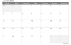 Calendrier 2025 À Imprimer Pdf Et Excel | Calendrier 2025 à Imprimer Icalendrier