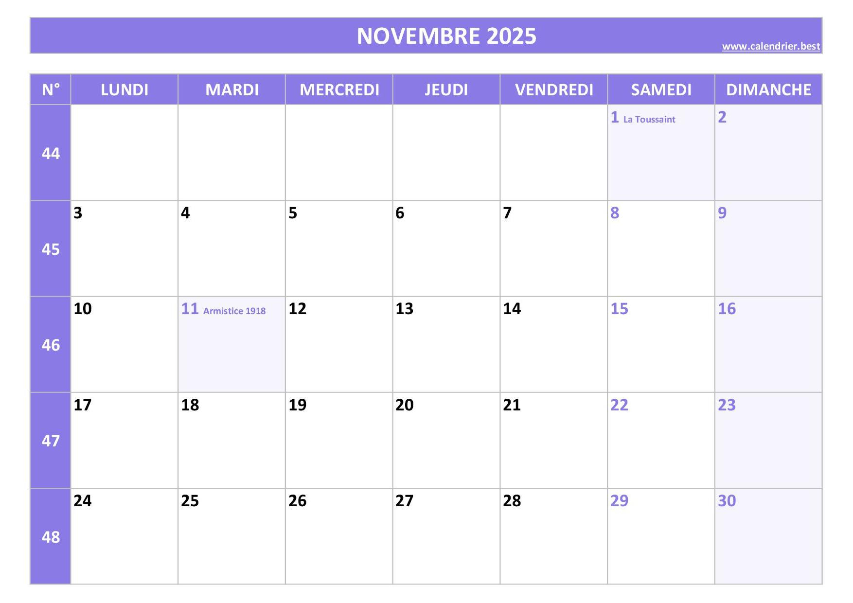 Calendrier 2025 Mensuel À Imprimer | Calendrier 2025 À Imprimer Par Mois