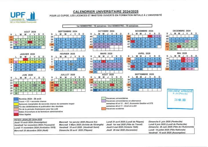 Calendrier Scolaire 2025 2026 Tahiti