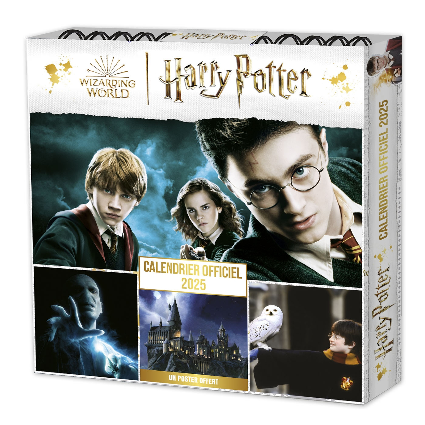 Calendrier Officiel Harry Potter 2025 - Playbac | Calendrier Harry Potter 2024 2025