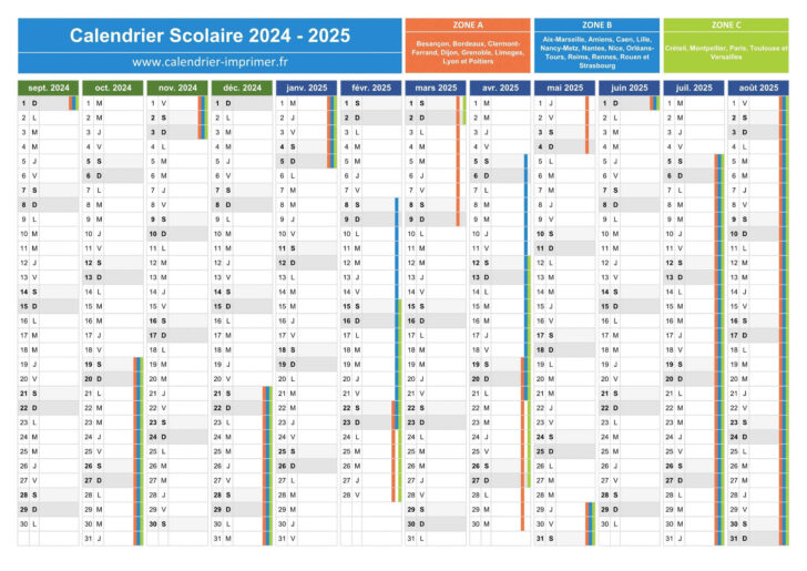 Calendrier Universitaire Bordeaux 2024 2025