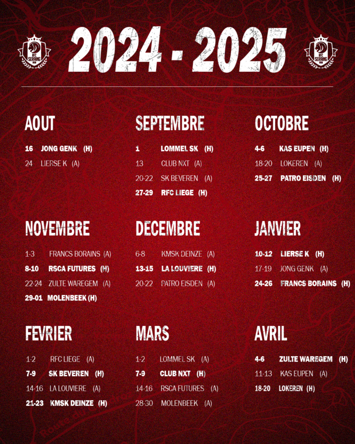 Calendrier La Liga 2024 2025