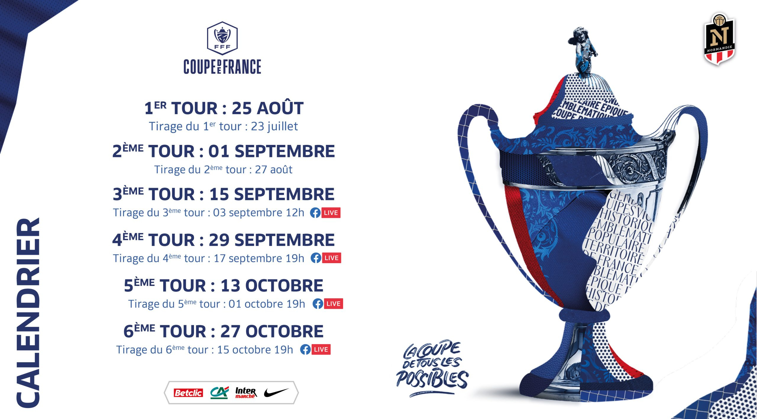 Coupe De France 2024/2025 : Le 1Er Tour Connu – Ligue De Football | Calendrier Coupe De France 2025