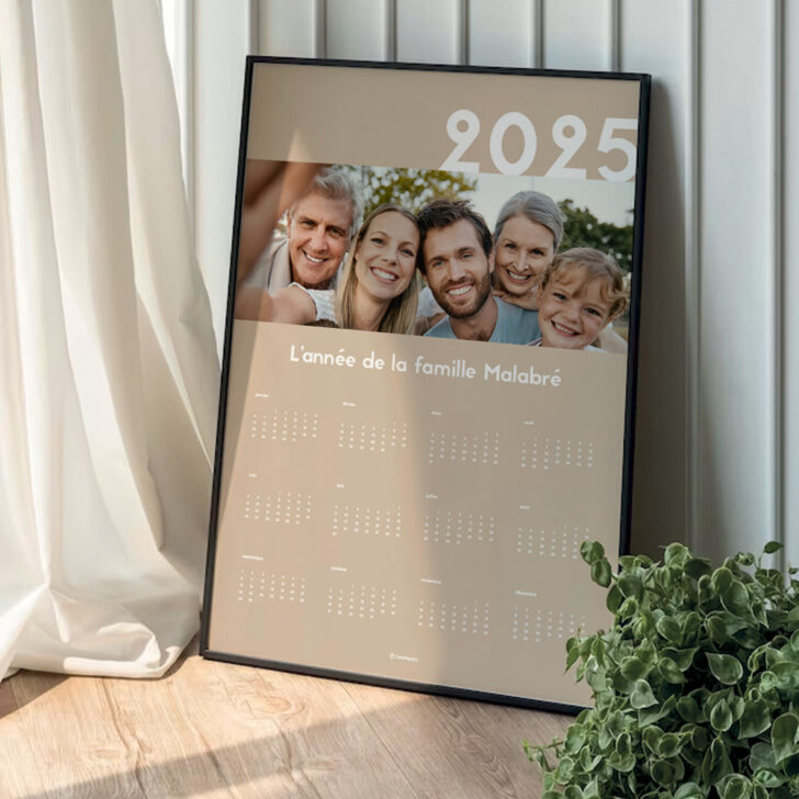 Calendrier Personnalisé 2025