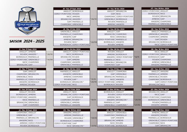 Calendrier De L’om 2024 2025