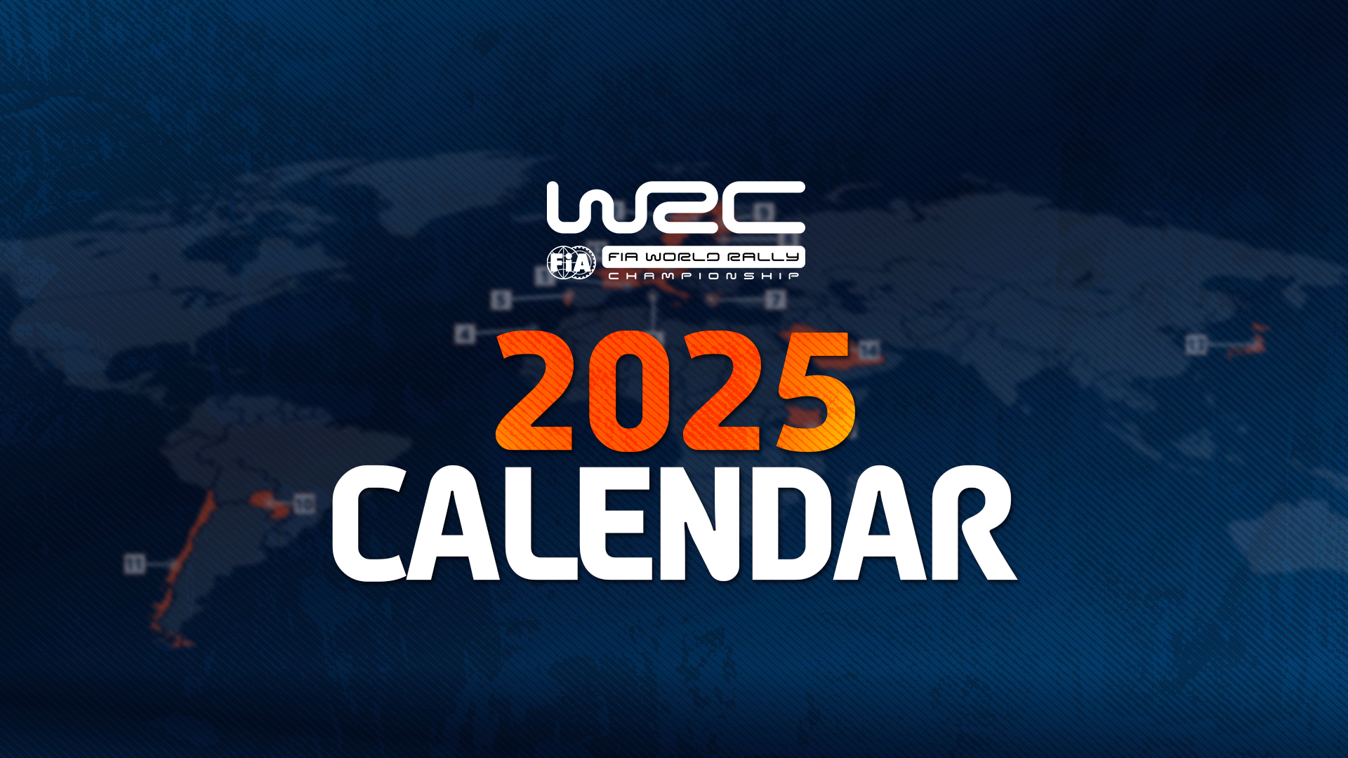 Wrc Calendar 2025 | Wrc® | Fia World Rally Championship | Calendrier Wrc 2025