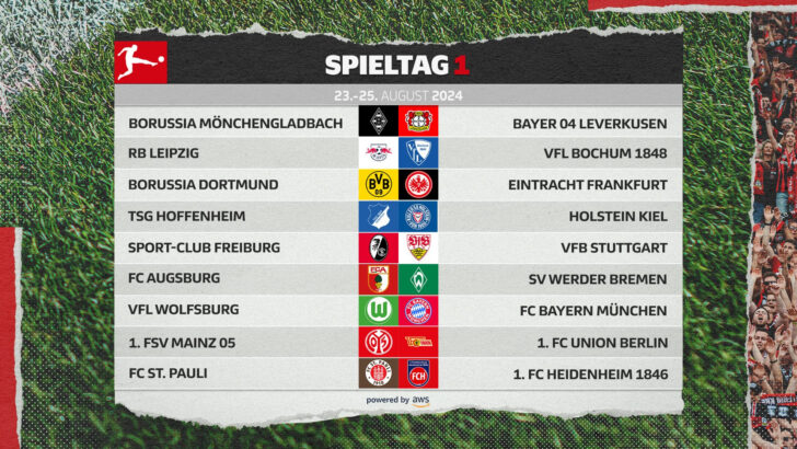 Calendrier Bundesliga 2025 2026