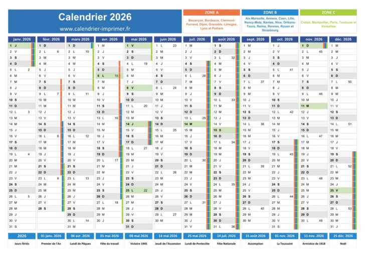 Calendrier 2026 Word Calendrier 2026 Word