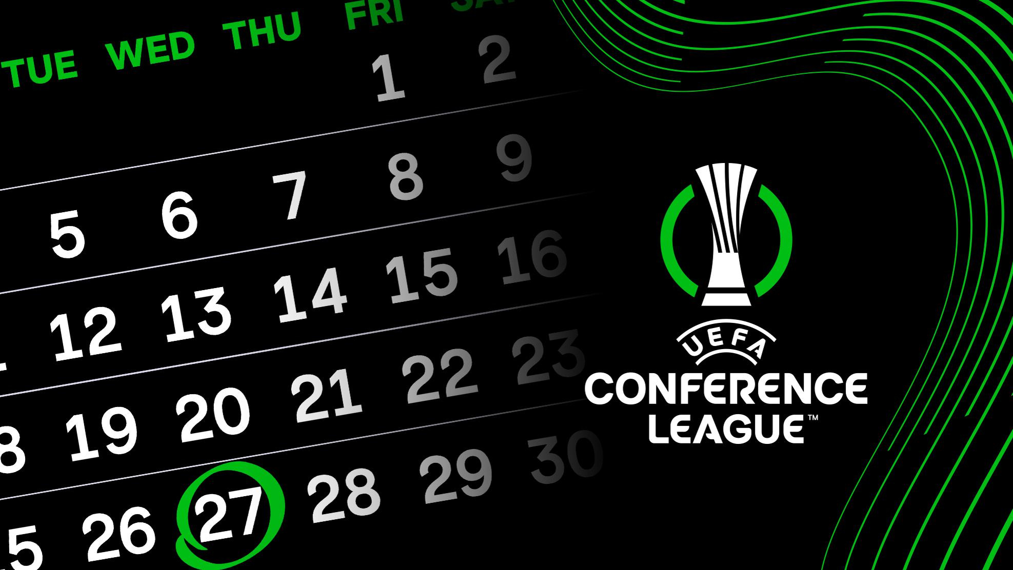Conference League 2025/26: Spiele Und Ergebnisse | Uefa Conference | Calendrier Europa League 2025 2026