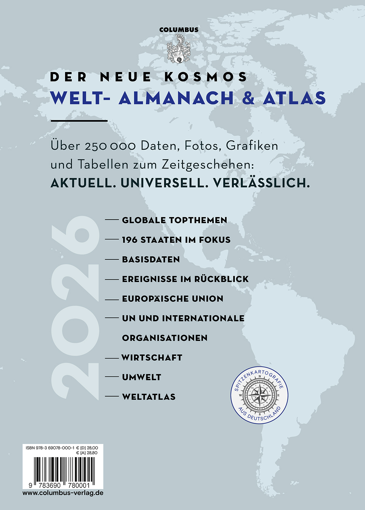 Daten. Fakten. Karten. Topthema: Aufbruch In Eine Neue Welt | Almanach 2026
