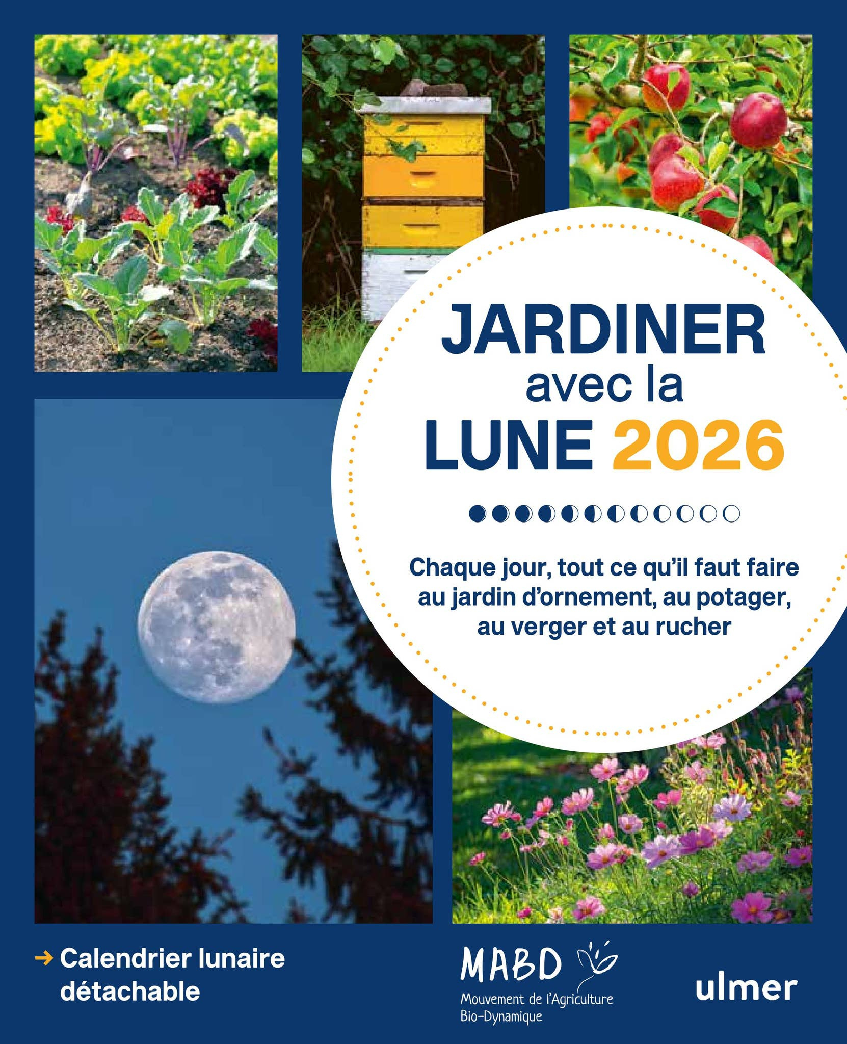 Extrait Jardiner Avec La Lune En Biodynamie 2026Éditions Ulmer | Calendrier Lunaire Graines et Plantes de Février 2026