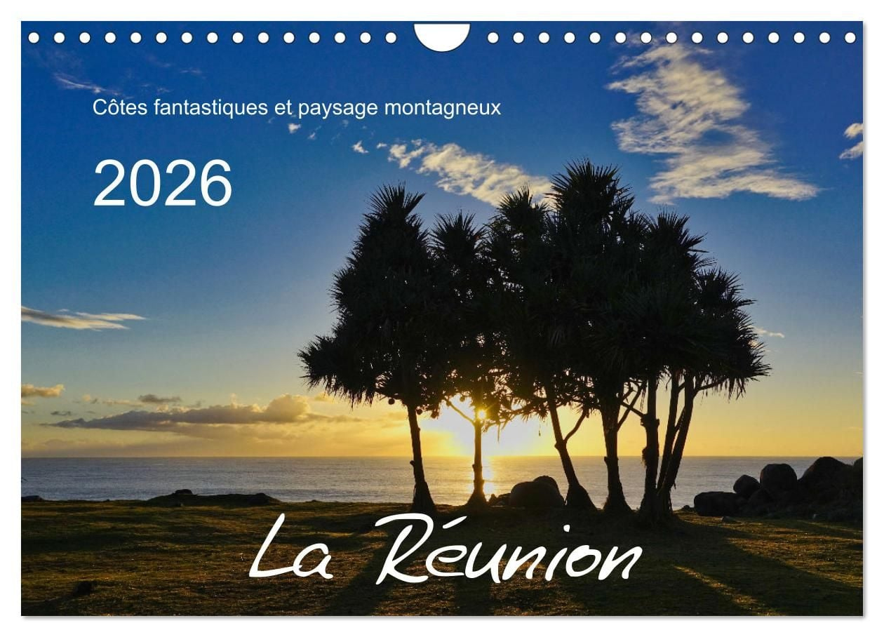 La Rèunion - Côtes Fantastiques Et Paysage Montagneux (Calendrier | Calendrier 2026 Réunion