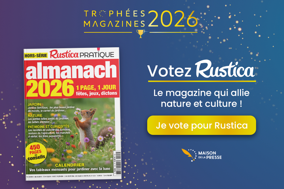 L&amp;#039;Almanach Rustica En Lice Pour Les Trophées De La Presse 2026 | Almanach 2026 Rustica