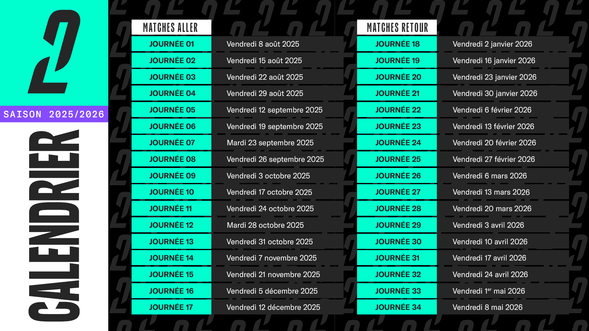 Les Grandes Dates De La Saison 2025/26 ! | Calendrier Ligue Europa 2025 2026