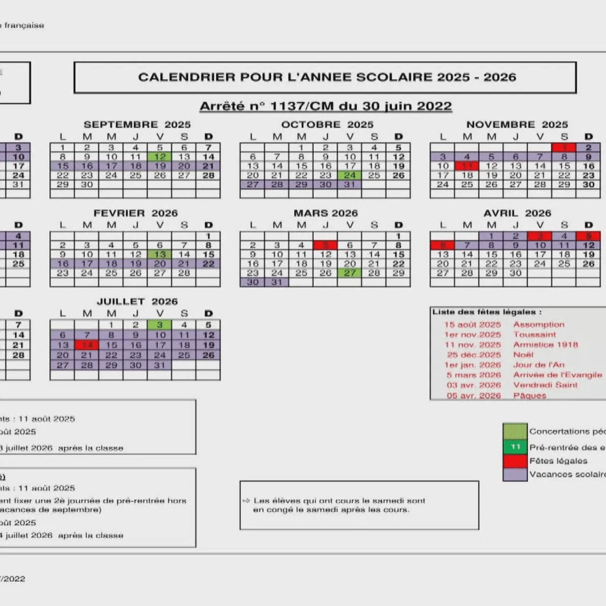 L&amp;#039;Interminable Attente Du Calendrier Scolaire 2026-2027 | Calendrier Scolaire 2026 2027 Tahiti