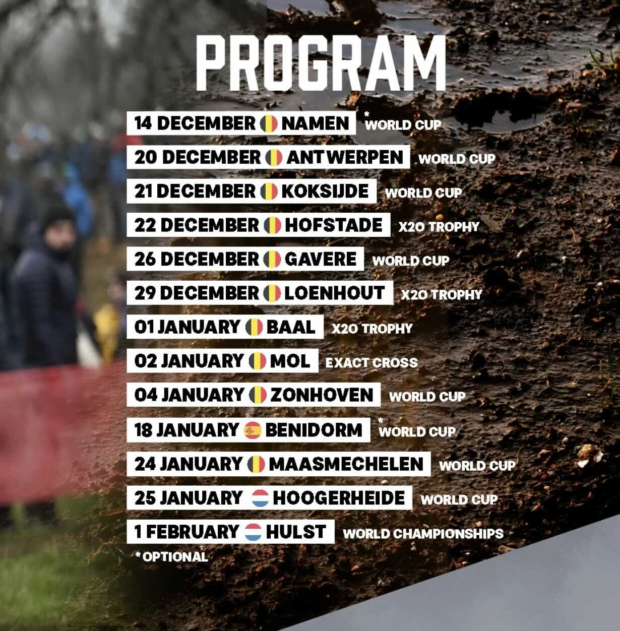 Mathieu Van Der Poel Dévoile Son Calendrier De Cyclo Cross 2025/2026 | Calendrier Cyclo Cross 2025 2026