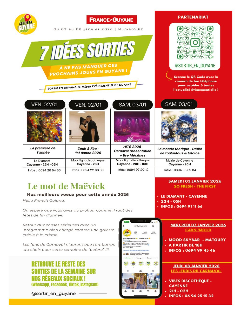 Sorties, Bals Et Carnaval : La Guyane Entre De Plain-Pied Dans 2026 | Calendrier Carnaval 2026