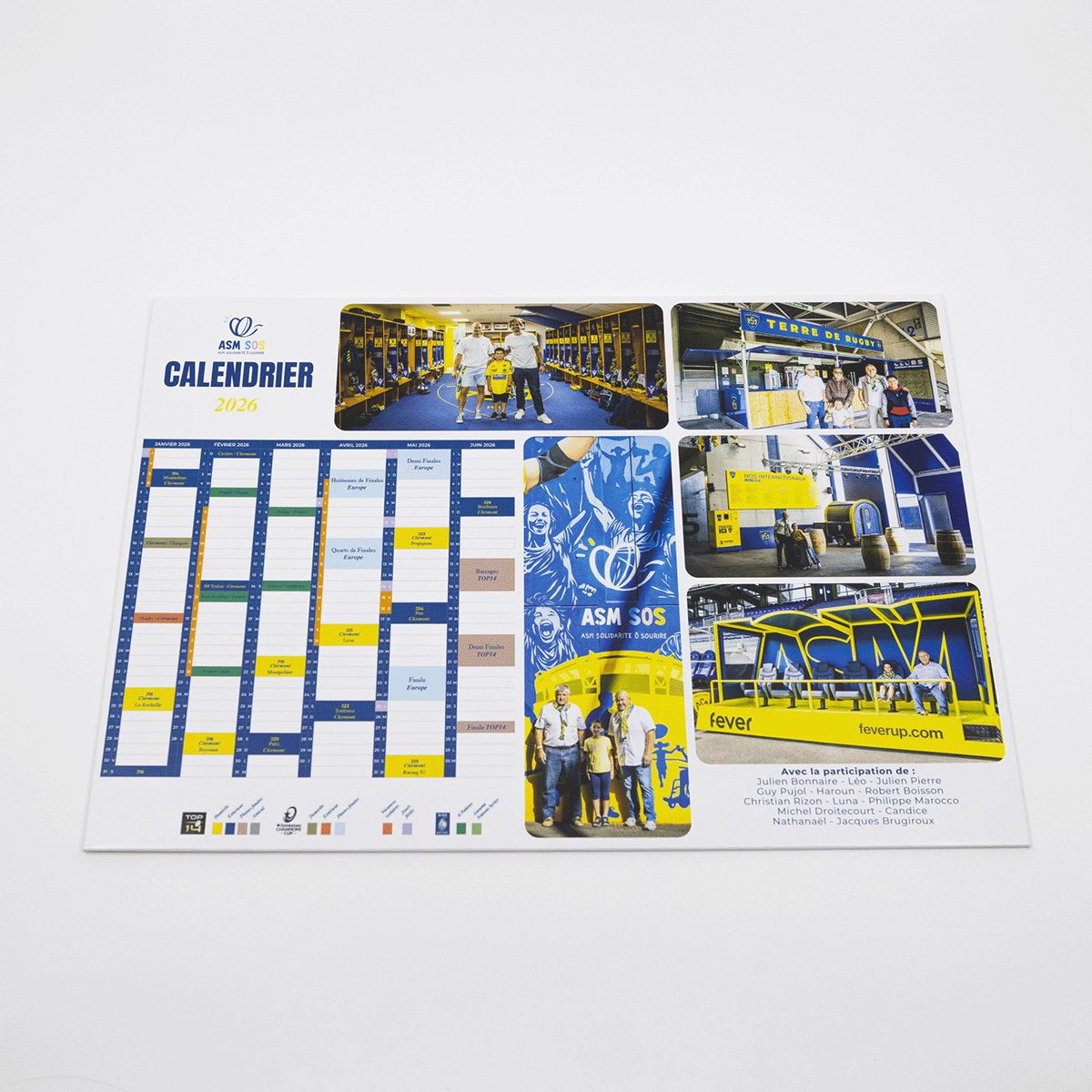 Tote Bag Et Calendrier Asm Sos 2026 | Calendrier ASM 2025 2026