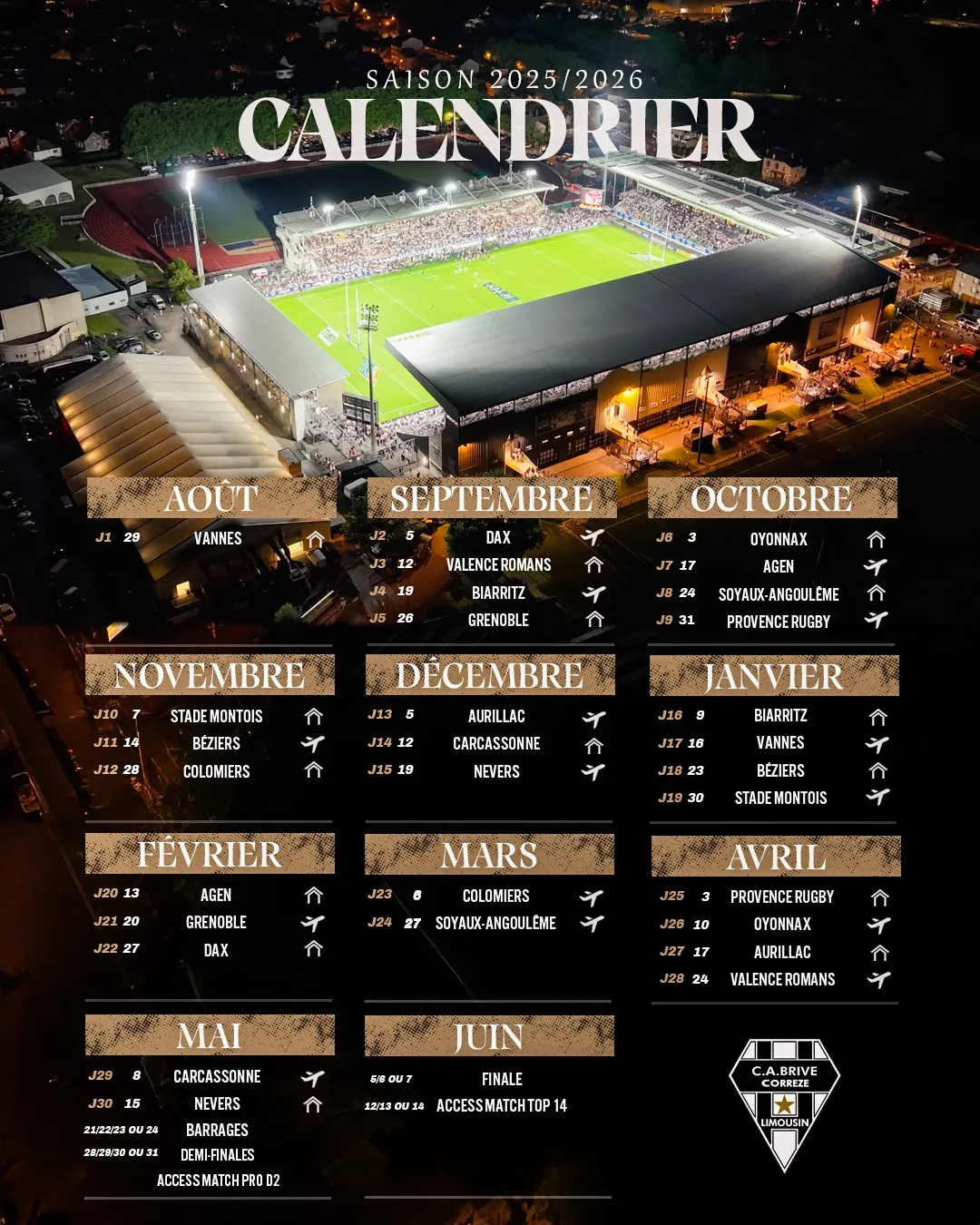 Totem - Pro D2 : On Connait Le Calendrier De La Saison 2025-2026 | Calendrier Pro D2 2025 2026